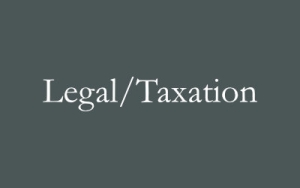 Legal/Taxation